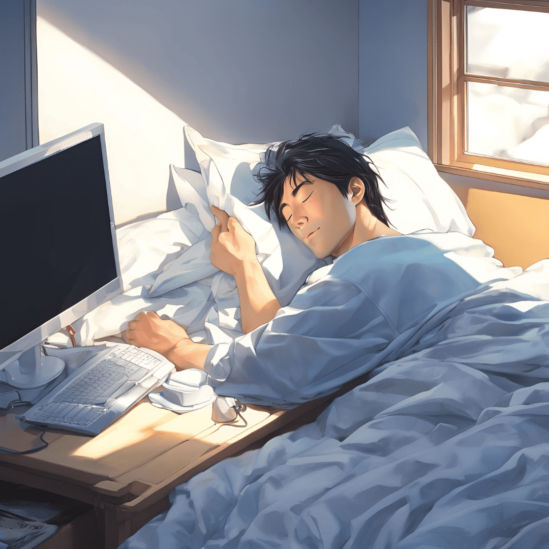 ネットと睡眠が大好きな司法書士のイメージ