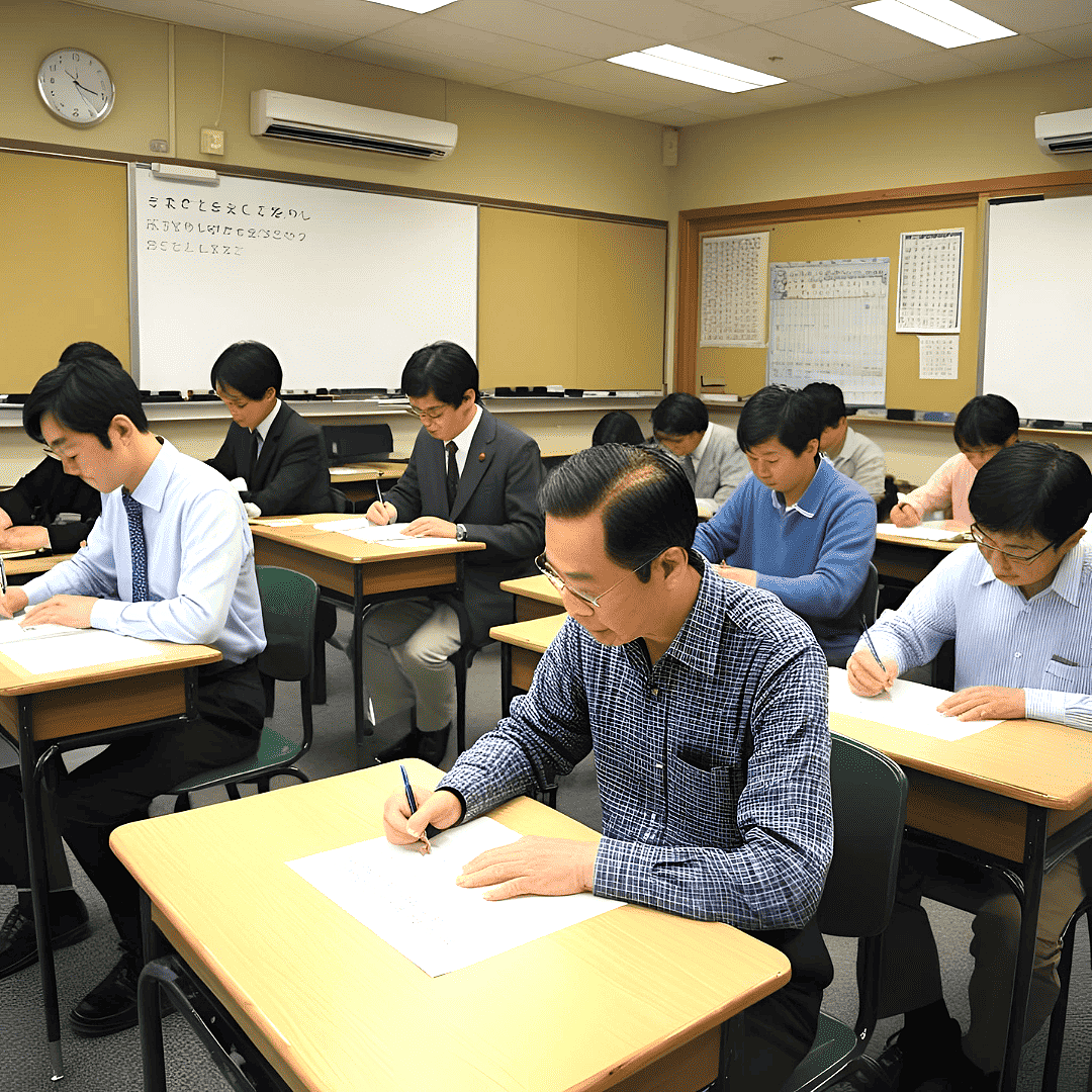 司法書士受験生の模試イメージ